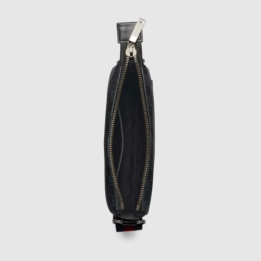 GG Black small messenger bag