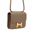 Hermès Constance 18 Epsom Etoupe Gold Hardware