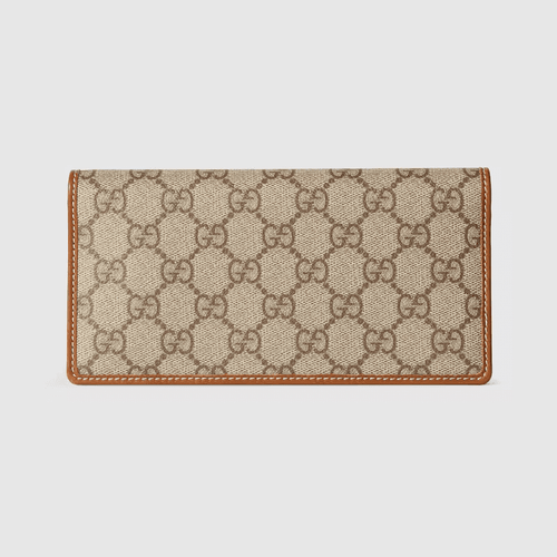 GUCCI Emblem continental wallet