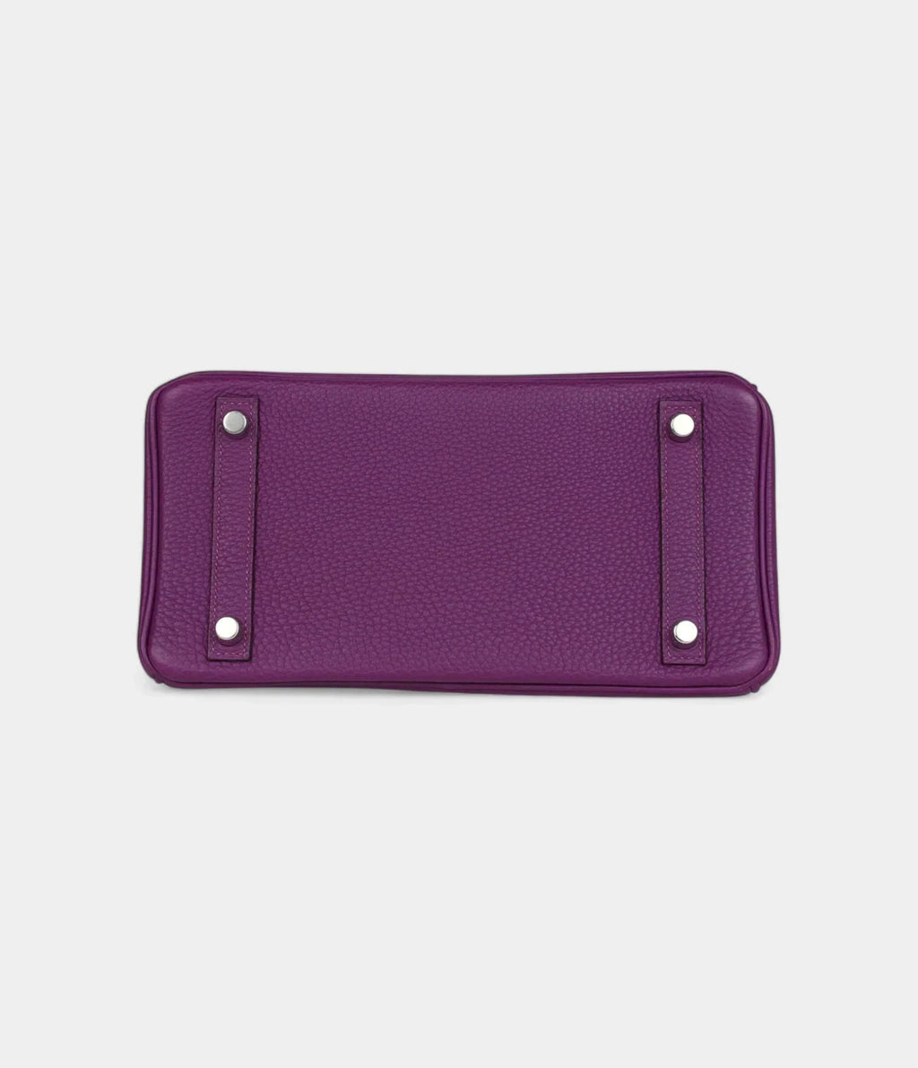 Hermès Birkin 25 Anemone Togo Palladium Hardware