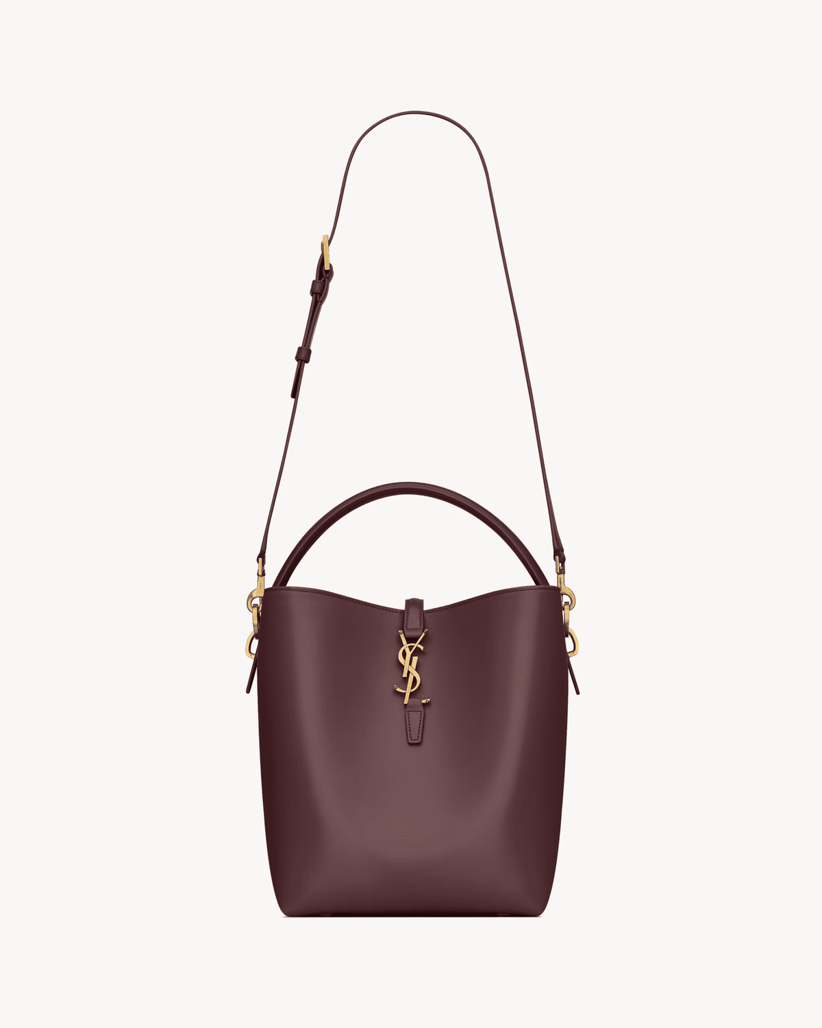 SAINT LAURENT LE 37 IN SHINY LEATHER