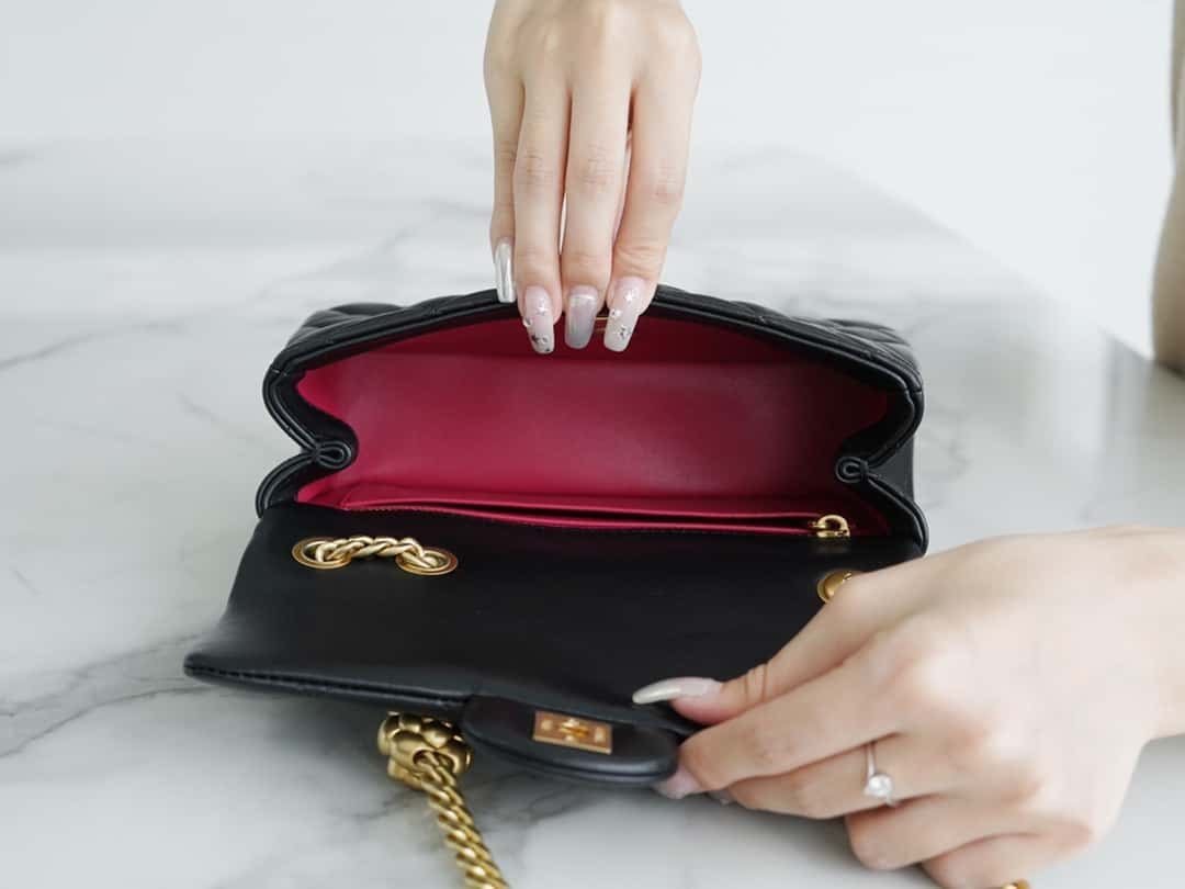 CHANEL 23S mini black AS4041