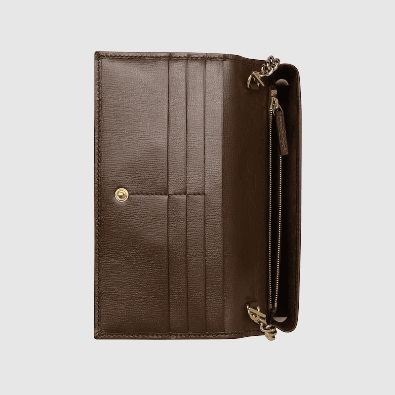 Gucci Horsebit 1955 wallet with chain