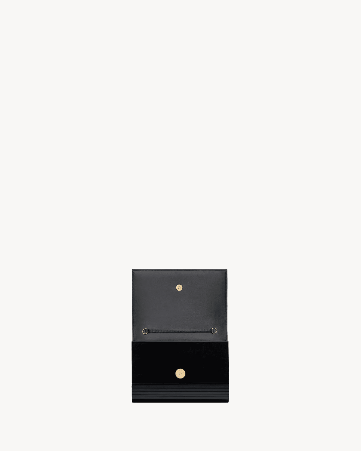 Saint Laurent VICKY MINAUDIÈRE in PLEXIGLAS